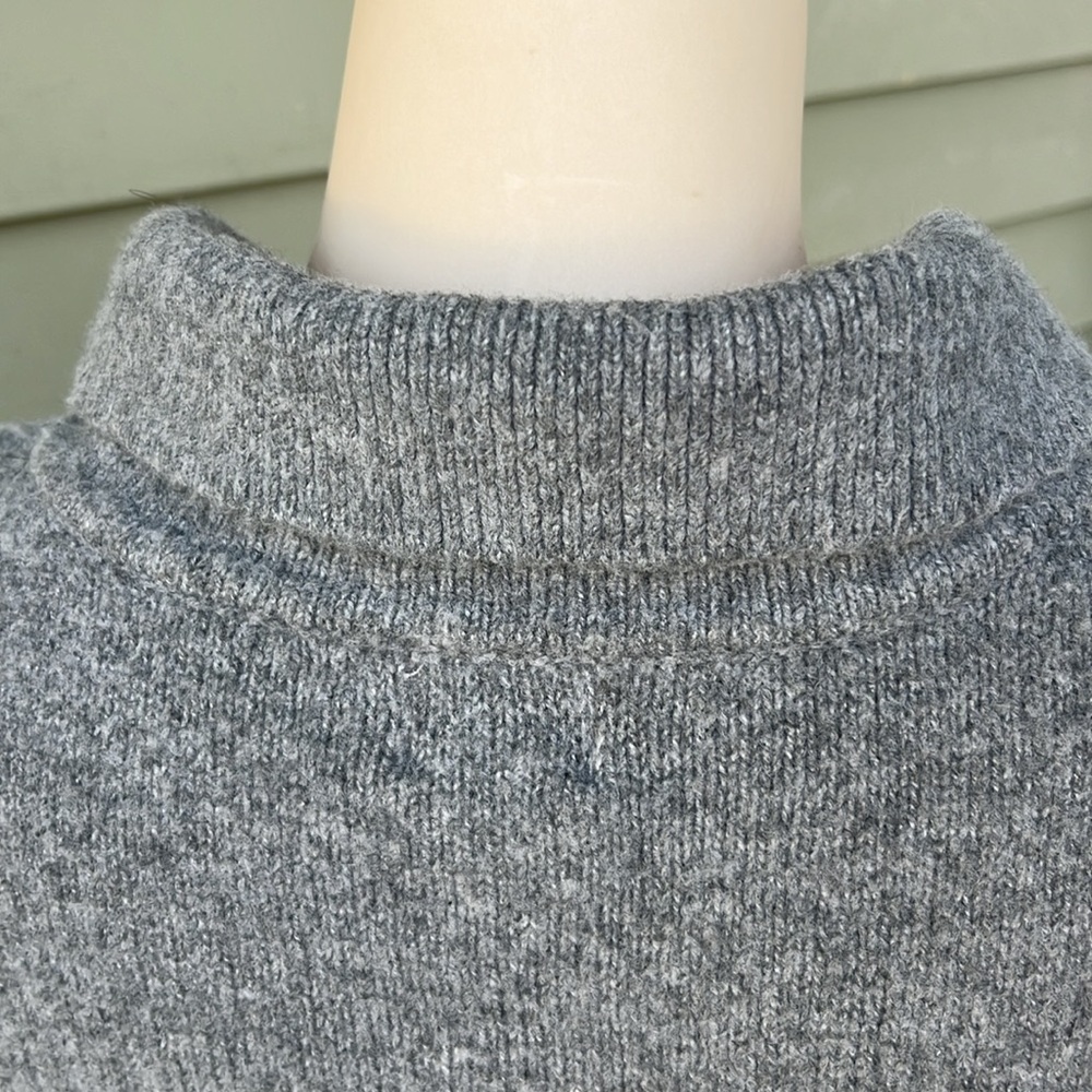 So very soft a new day gray collared five button top - Picture 7 of 13